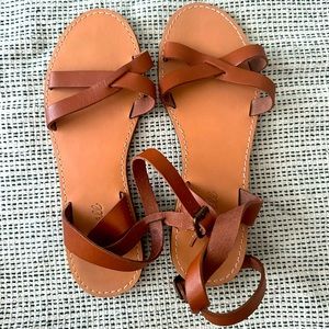 Madewell sandals size 8